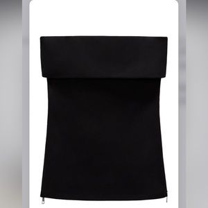 Zara Zippered Top
